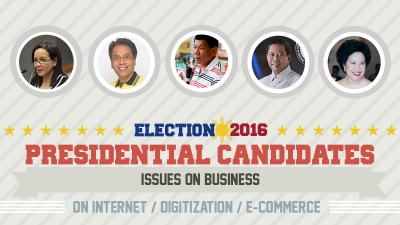 Presidential Assessment for May 2016 Elections | Issues on Business: Internet / Digitization / E-Commerce
